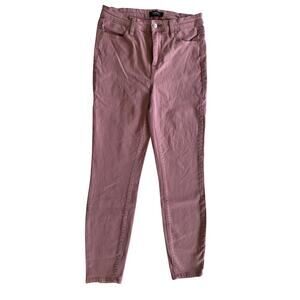 Buffalo David Bitton Womens 4/27 Pink High Rise Skinny Jeans Havana Stretch